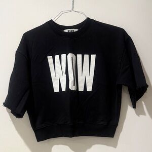 MSGM Black Milano T-Shirt